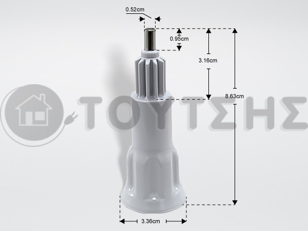 ΑΞΟΝΑΣ ΚΟΥΖΙΝΟΜΗΧΑΝΗΣ KENWOOD KW714291 image