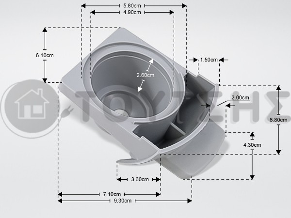 ΒΑΣΗ ΚΑΨΟΥΛΑΣ ΕΣΠΡΕΣΟ KRUPS MS-623493 image