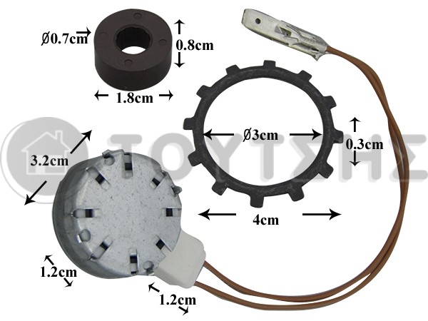 ΤΑΧΟΓΕΝΝΗΤΡΙΑ ΠΛΥΝΤΗΡΙΟΥ AEG ELECTROLUX 50296236008 image