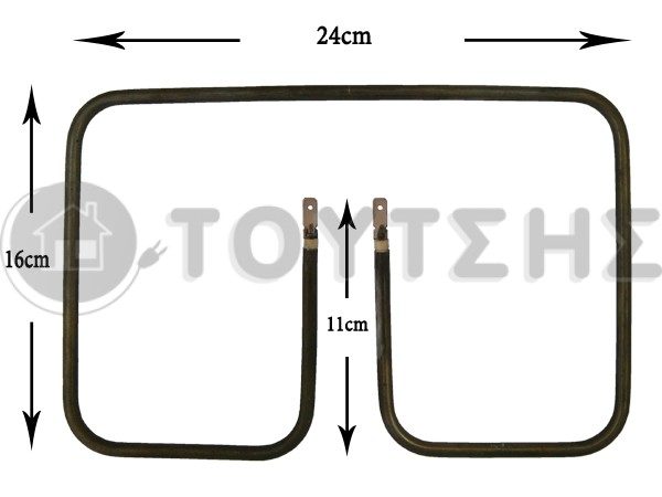 ΑΝΤΙΣΤΑΣΗ ΤΟΣΤΙΕΡΑΣ KENWOOD 240X160X110 1000W 110V image