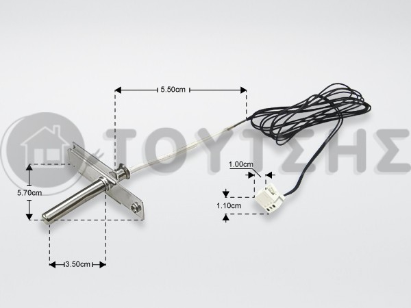 ΑΙΣΘΗΤΗΡΙΟ PTC ΚΟΥΖΙΝΑΣ SIEMENS-BOSCH 423842 image