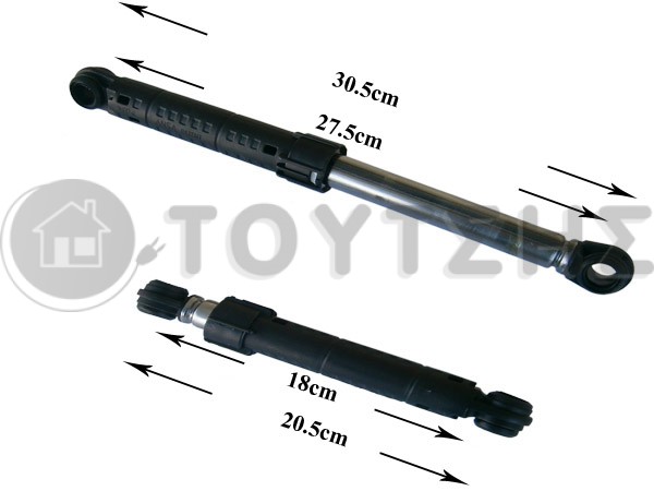ΑΜΟΡΤΙΣΕΡ ΠΛΥΝΤΗΡΙΟY ΡΟΥΧΩΝ SIEMENS BOSCH MAX 13MM 110N 11030890 image