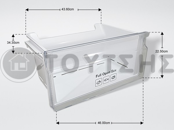 ΣΥΡΤΑΡΙ ΨΥΓΕΙΟΥ SAMSUNG DA97-13475A image