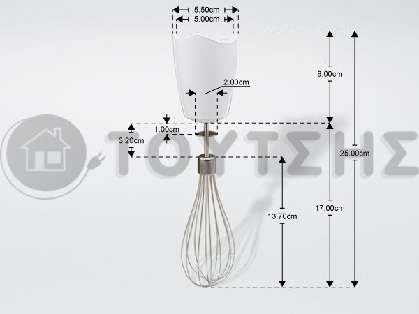 ΑΝΑΔΕΥΤΗΡΑΣ ΜΑΡΕΓΚΑΣ ΡΑΒΔΟΜΠΛΕΝΤΕΡ BRAUN AX22110001 image