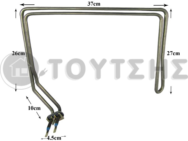 ΑΝΤΙΣΤΑΣΗ ΠΛΥΝΤΗΡΙΟY ΠΙΑΤΩΝ ZANUSSI 2800W 50238340009 image