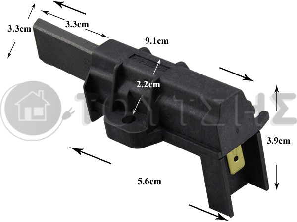 ΚΑΡΒΟΥΝΟ ΠΛΥΝΤΗΡΙΟΥ ΡΟΥΧΩΝ ARISTON INDESIT 1 TEM ORIGINAL C00273898 image