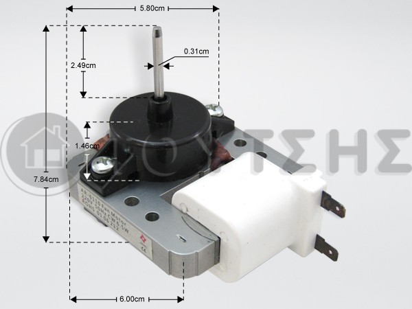 ΑΝΕΜΙΣΤΗΡΑΣ ΨΥΓΕΙΟΥ NO FROST 230V - 6,5W - 50Hz image