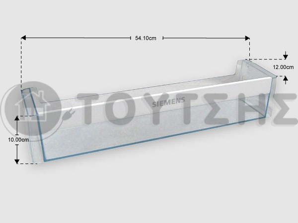 ΓΝΗΣΙΟ ΡΑΦΙ ΨΥΓΕΙΟΥ BOSCH PITSOS SIEMENS 708078 image