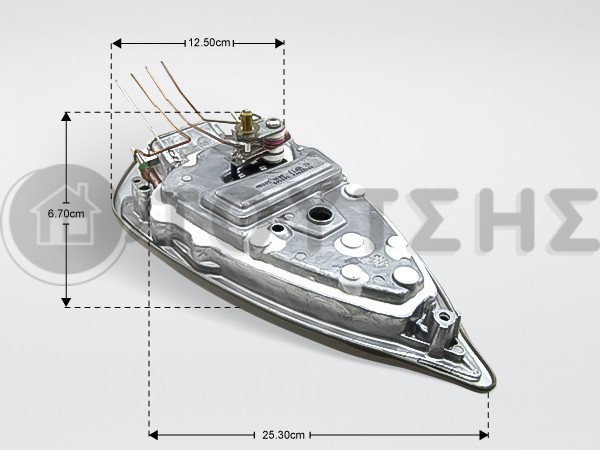 ΑΝΤΙΣΤΑΣΗ & ΠΛΑΚΑ ΑΤΜΟΣΥΣΤΗΜΑΤΟΣ ΤΕFAL CS-00143255 image