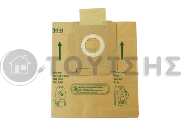 ΣΑΚΟΥΛΑ ΣΚΟΥΠΑΣ HOOVER ALPINA SET 5 TEM + 2 ΦΙΛΤΡΑ image