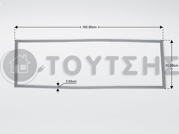 ΓΝΗΣΙΟ ΛΑΣΤΙΧΟ ΠΟΡΤΑΣ ΣΥΝΤΗΡΗΣΗΣ ΨΥΓΕΙΟΥ SAMSUNG DA63-07739A image