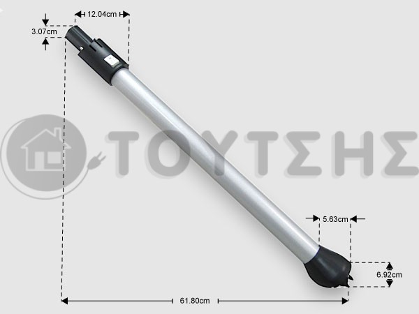 ΓΝΗΣΙΟΣ ΤΗΛΕΣΚΟΠΙΚΟΣ ΣΩΛΗΝΑΣ ΣΚΟΥΠΑΣ ROWENTA AIRFORCE RS-RH5764 image