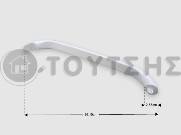 ΓΝΗΣΙΑ ΧΕΙΡΟΛΑΒΗ ΨΥΓΕΙΟY SIEMENS BOSCH 35CM 354911 image