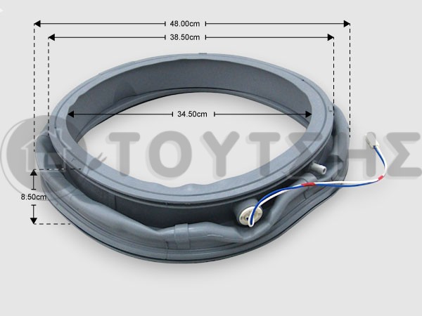 ΓΝΗΣΙΟ ΛΑΣΤΙΧΟ ΠΟΡΤΑΣ ΠΛΥΝΤΗΡΙΟΥ SAMSUNG DC64-03685A image