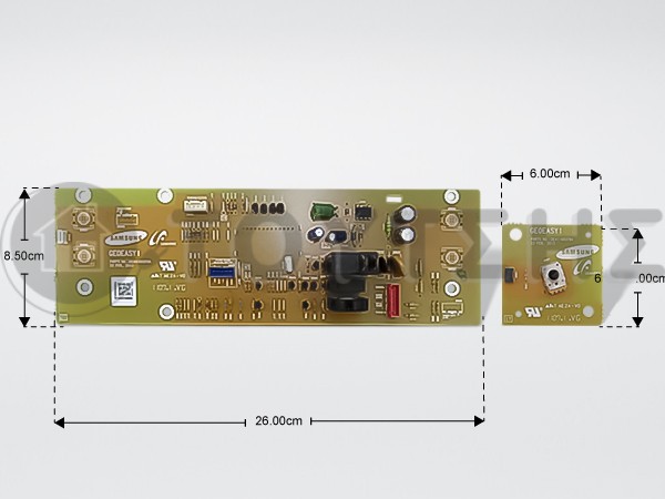 ΠΛΑΚΕΤΑ ΠΛΥΝΤΗΡΙΟΥ SAMSUNG DE92-02875B image