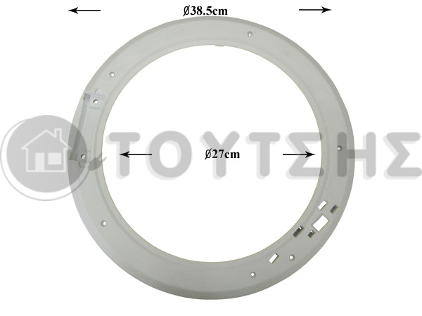 ΠΛΑΙΣΙΟ ΠΟΡΤΑΣ ΠΛΥΝΤΗΡΙΟΥ ΣΕΤ INDESIT ARISTON MERLONI 058449 image