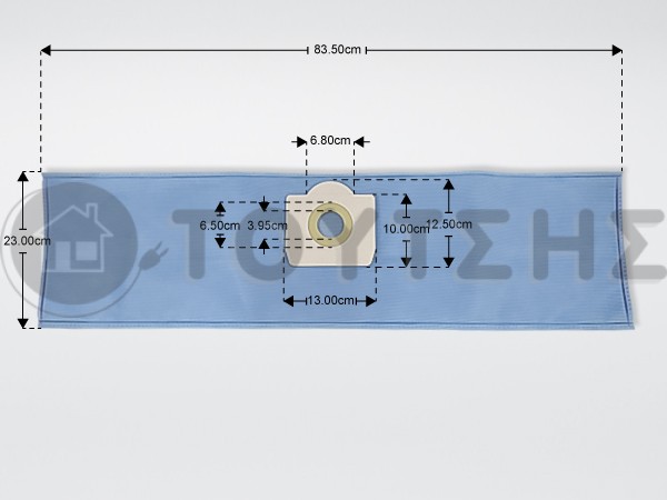 ΓΝΗΣΙΑ ΣΑΚΟΥΛΑ ΣΚΟΥΠΑΣ ROWENTA BULLY COLLECTO ZR816001 OR image