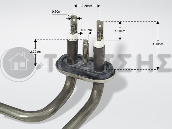 ΑΝΤΙΣΤΑΣΗ ΠΛΥΝΤΗΡΙΟY ΠΙΑΤΩΝ ARISTON 1800W C00061014 image