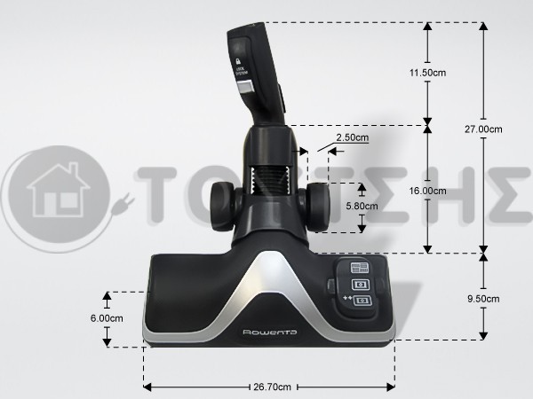 ΠΕΛΜΑ ΣΚΟΥΠΑΣ ROWENTA ERGO COMFORD SILENCE RS-RT3511 ZR903801 image