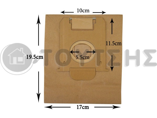 ΣΑΚΟΥΛΑ ΣΚΟΥΠΑΣ ELECTROLUX CLARIO SET 5 ΤΕΜ + 2 ΦΙΛΤΡΑ image