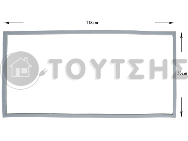 ΛΑΣΤΙΧΟ ΠΟΡΤΑΣ ΣΥΝΤΗΡΗΣΗΣ ΨΥΓΕΙΟΥ SIEMENS BOSCH 00230044 image