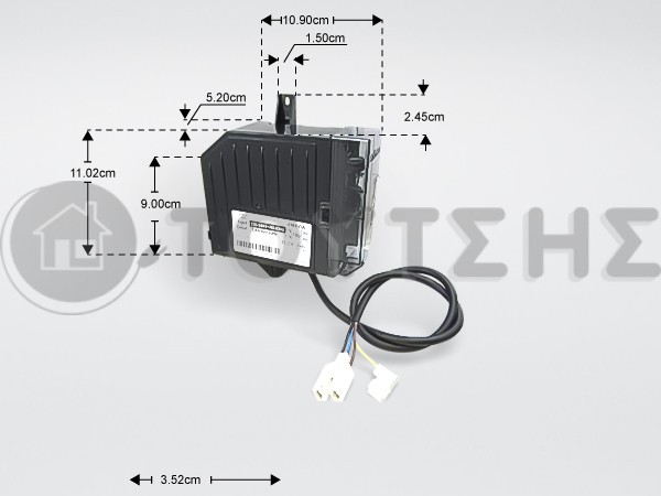 ΠΛΑΚΕΤΑ ΜΟΤΕΡ INVERTER ΨΥΓΕΙΟΥ SIEMENS 12040194 image