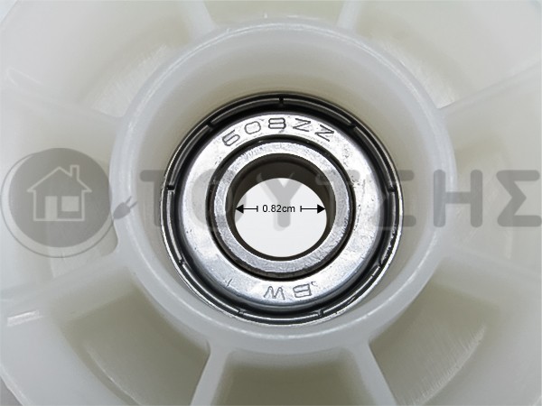 ΤΡΟΧΑΛΙΑ ΜΟΤΕΡ ΠΛΥΝΤΗΡΙΟΥ ΡΟΥΧΩΝ ARISTON INDESIT C00519663 image