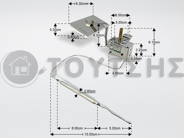 ΘΕΡΜΟΣΤΑΤΗΣ ΤΑΜΠΕΡ ΣΥΝΤΗΡΗΣΗΣ SIEMENS 00182029 image