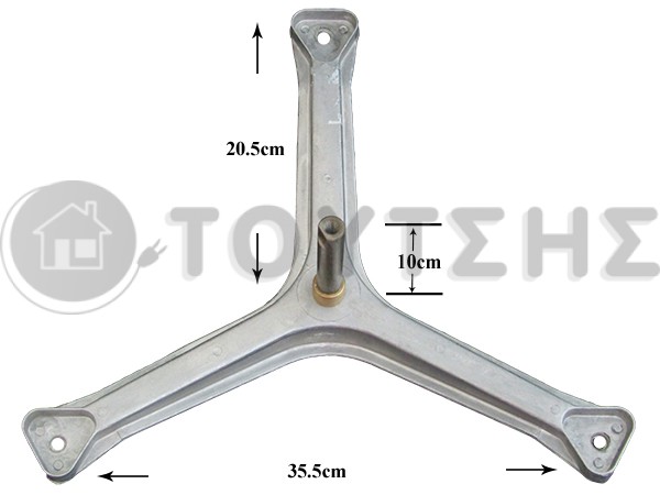 ΑΞΟΝΑΣ ΠΛΥΝΤΗΡΙΟY ΡΟΥΧΩΝ ARISTON MARGARITA 2X6203 034398 image