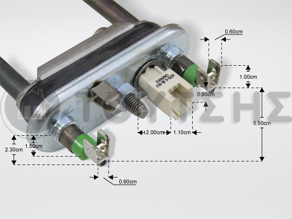 ΑΝΤΙΣΤΑΣΗ ΠΛΥΝΤΗΡΙΟΥ ZANUSSI 1950W 3792301305 image