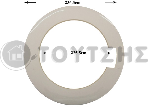 ΠΛΑΙΣΙΟ ΠΟΡΤΑΣ ΠΛΥΝΤΗΡΙΟΥ ΕΞΩΤΕΡΙΚΟ ELECTROLUX 1248066001 image