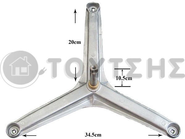 ΑΞΟΝΑΣ ΠΛΥΝΤΗΡΙΟΥ ΡΟΥΧΩΝ ZANUSSI 50099972007 image