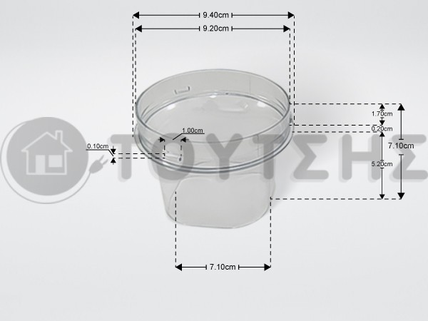 ΥΠΟΔΟΧΗ ΦΙΛΤΡΟΥ ΝΕΡΟΥ ΨΥΓΕΙΟΥ ARISTON C00506012 image