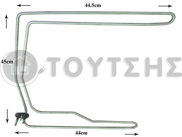 ΑΝΤΙΣΤΑΣΗ ΠΛΥΝΤΗΡΙΟΥ ΠΙΑΤΩΝ ARISTON INDESIT 2400W 220V C00042838 image