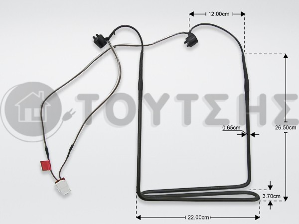 ΑΝΤΙΣΤΑΣΗ ΑΠΟΨΥΞΗΣ ΨΥΓΕΙΟΥ SAMSUNG 250W DA47-00246A image