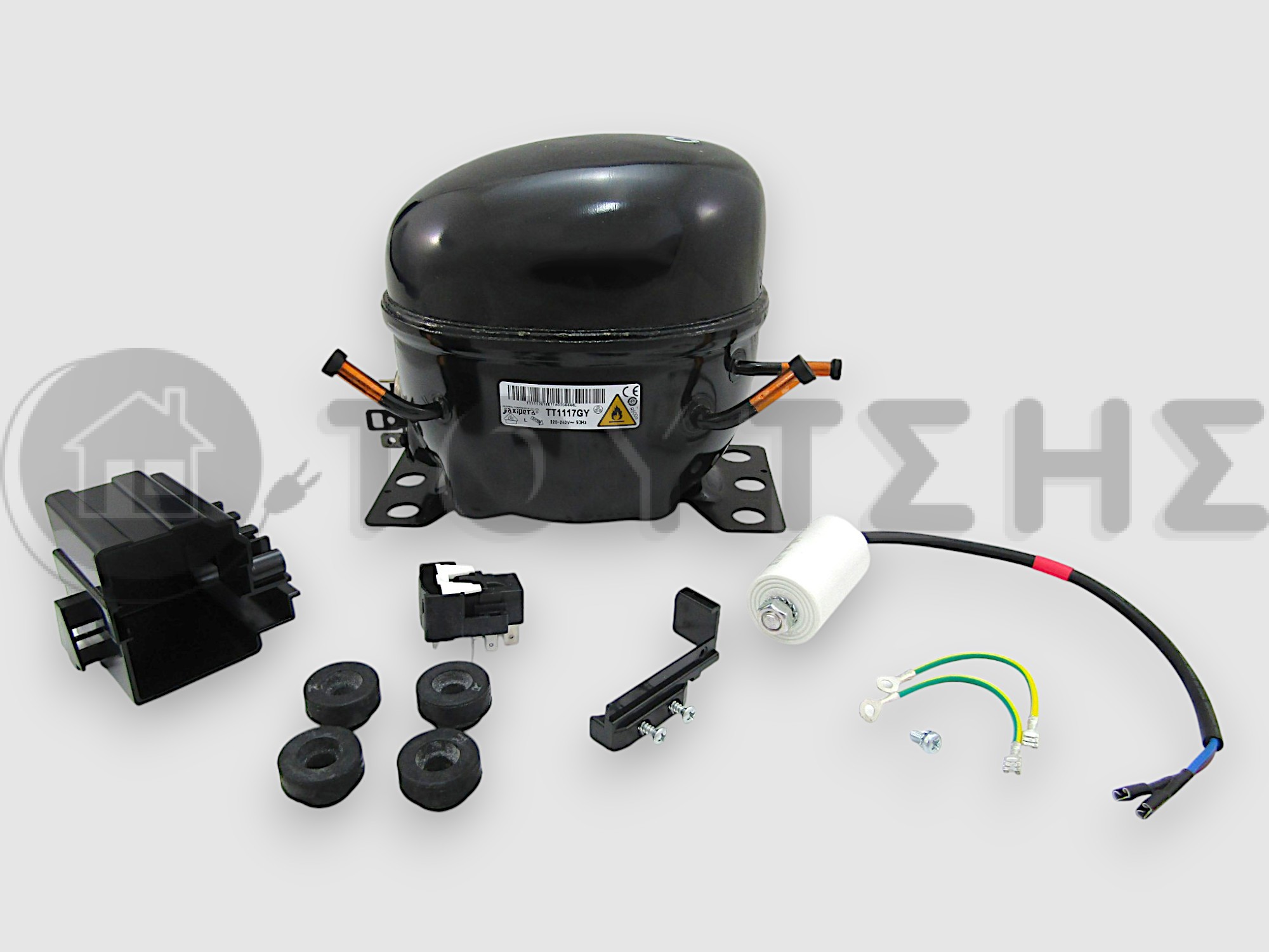 ΜΟΤΕΡ ΨΥΓΕΙΟΥ JAIXIPERA TT1117GY 1/5 R600 11.3cc image