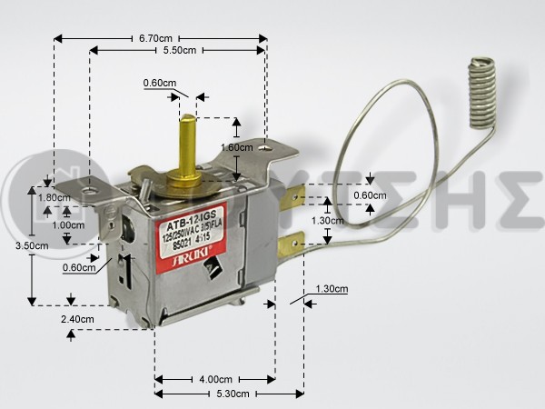 ΘΕΡΜΟΣΤΑΤΗΣ ΚΑΤΑΨΥΚΤΗ ATB-124GS SHARP image