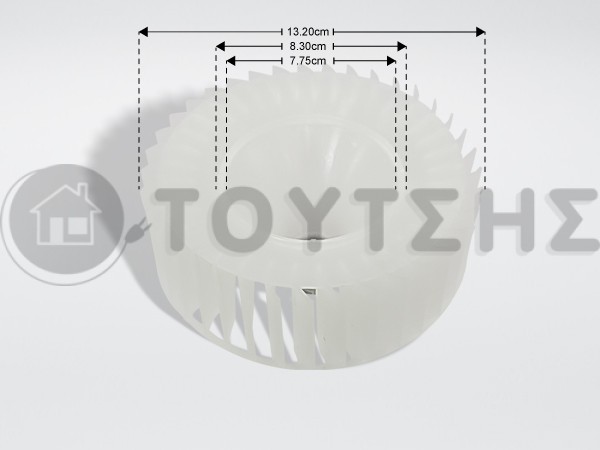ΓΝΗΣΙΑ ΦΤΕΡΩΤΗ ΜΟΤΕΡ ΣΤΕΓΝΩΤΗΡΙΟΥ SAMSUNG DC82-01208A image