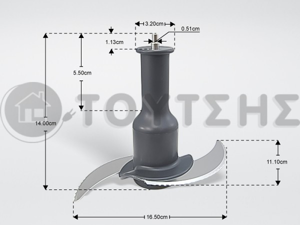 ΜΑΧΑΙΡΙ ΚΟΥΖΙΝΟΜΗΧΑΝΗΣ KENWOOD KW715708 image