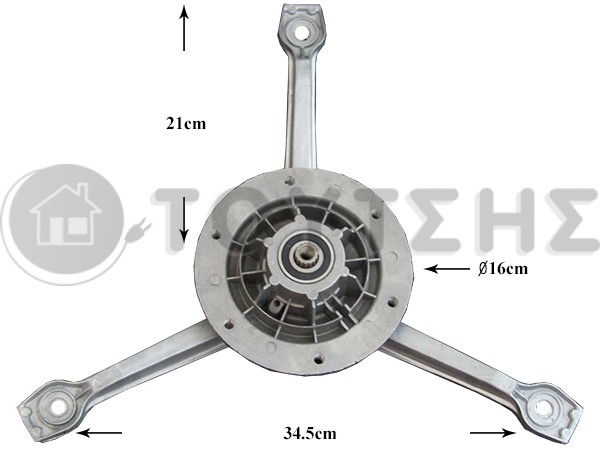 ΑΞΟΝΑΣ ΠΛΥΝΤΗΡΙΟY ΡΟΥΧΩΝ INDESIT 6203-6204 W400 104504 image