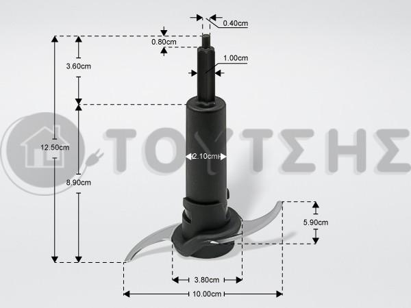 ΜΑΧΑΙΡΙ MULTI MOULINEX MS-650487 image