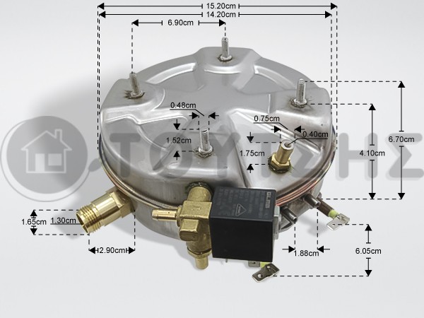 ΜΠΟΙΛΕΡ  ΑΤΜΟΣΥΣΤΗΜΑΤΟΣ DELONGHI 5512811751 image