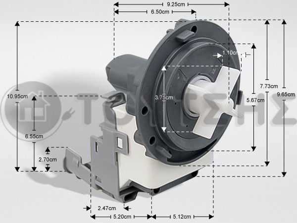 ΑΝΤΛΙΑ ΠΛΥΝΤΗΡΙΟY ΡΟΥΧΩΝ  SAMSUNG DC31-00030H image