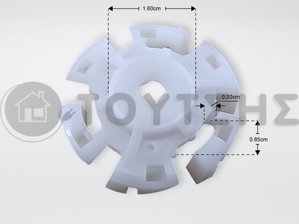 ΚΟΜΠΛΕΡ ΒΑΣΗΣ ΚΑΝΑΤΑΣ ΜΠΛΕΝΤΕΡ BRAUN AS00000037 image