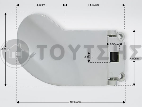 ΚΛΕΙΣΤΡΟ ΠΛΥΝΤΗΡΙΟY ΡΟΥΧΩΝ FAGOR ΛΟΞΟ L80D000A5 image