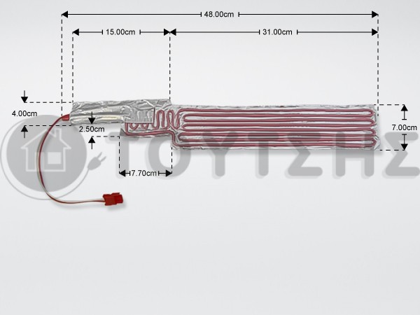 ΑΝΤΙΣΤΑΣΗ ΑΠΟΨΥΞΗΣ ΨΥΓΕΙΟΥ SAMSUNG 220V DA47-00051B image