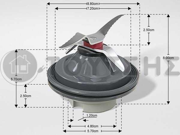 ΜΑΧΑΙΡΙ ΜΠΛΕΝΤΕΡ KENWOOD KW717143 image