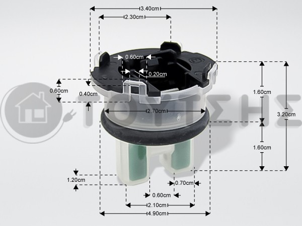 ΑΙΣΘΗΤΗΡΑΣ ΘΟΛΟΤΗΤΑΣ ΠΛ.ΠΙΑΤΩΝ ARISTON C00362214 image