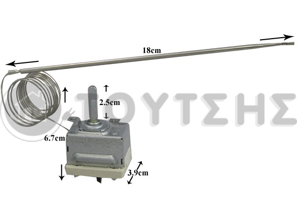 ΘΕΡΜΟΣΤΑΤHΣ ΚΟΥΖΙΝΑΣ AEG ZANUSSI 320°C 50279654003 image