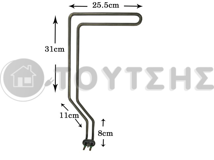 ΑΝΤΙΣΤΑΣΗ ΠΛΥΝΤΗΡΙΟY ΠΙΑΤΩΝ ZANUSSI 2100W 50228220005 image